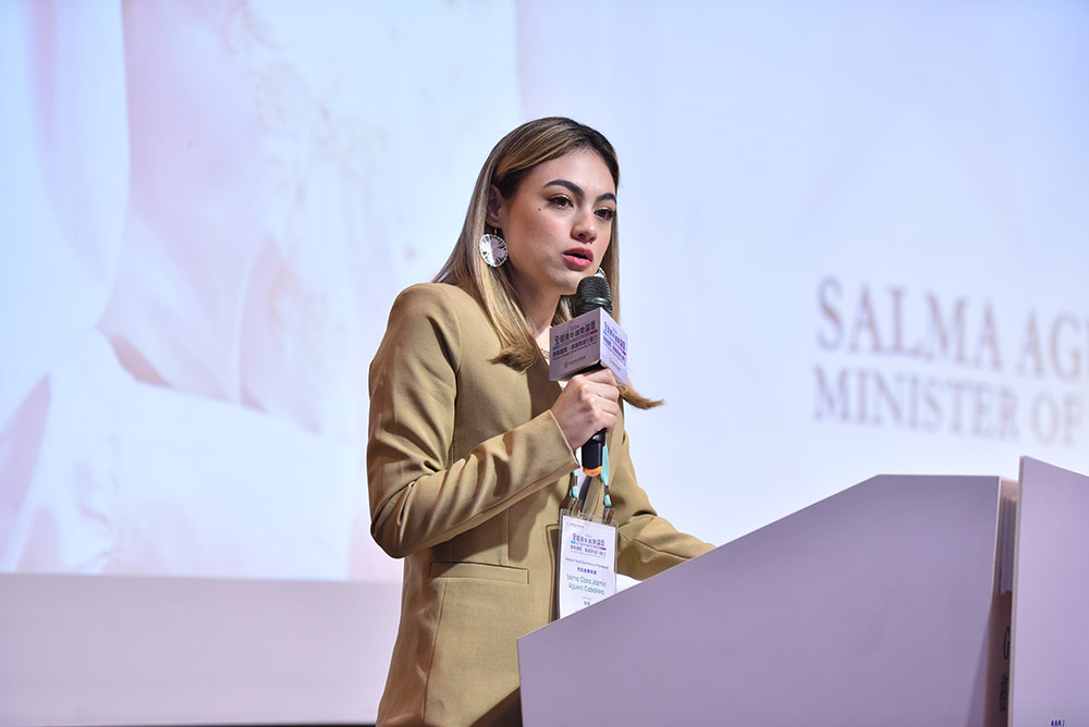 國際代表-第一位女生分享